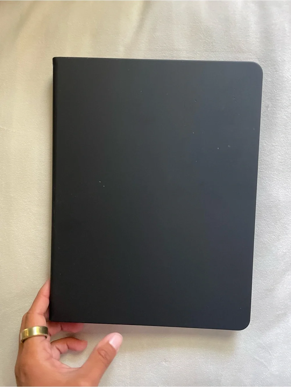 Heyday Black Tablet Folio Case - Slim Protective Cover